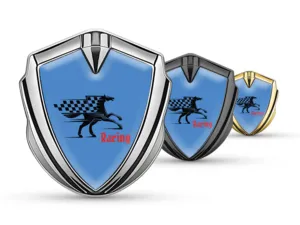 Emblem Car Badge Tuning Inspired Shiny Metal